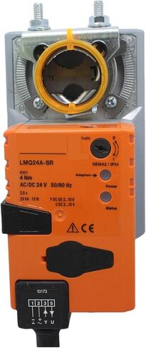 LMQ24A-SR 4NM AC24V DC24V Modulating Fast Operating Damper Actuator for HVAC with Position Feedback in Saudi Arabia