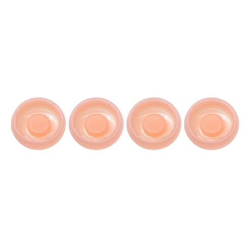 4Pcs Dentalmall Locator Overdenture Retention Male Caps Metal Housing (Pink-2.4LBS) in Saudi Arabia