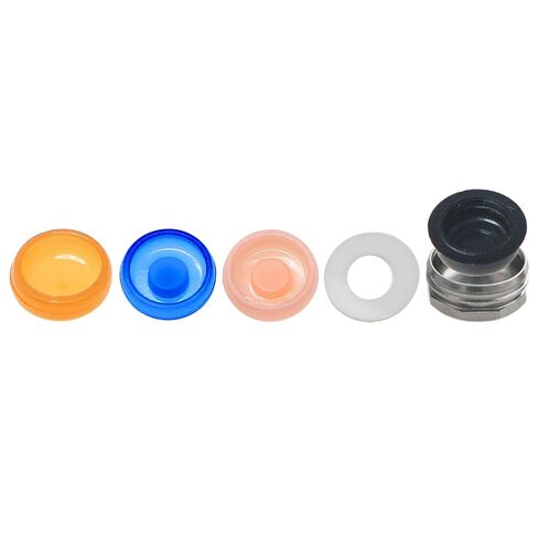 4Pcs Dentalmall Locator Overdenture Retention Male Caps Metal Housing (Pink-2.4LBS) in Saudi Arabia
