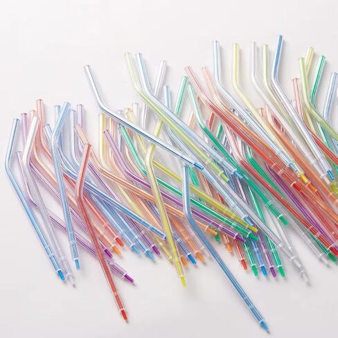 200 PCS of Colorful Disposable Spray Nozzles Tips For 3-Way Air Water Syringe in Kuwait