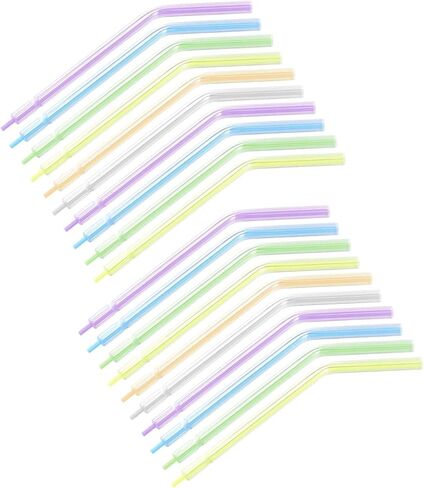 200 PCS of Colorful Disposable Spray Nozzles Tips For 3-Way Air Water Syringe in Kuwait