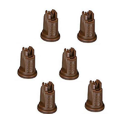 Pack of 6 - TeeJet Air Induction XR Flat Spray Tip 110° Poly 0.5 GPM @ 40 PSI Farmer Bob's Parts AIXR11005-VP in Kuwait