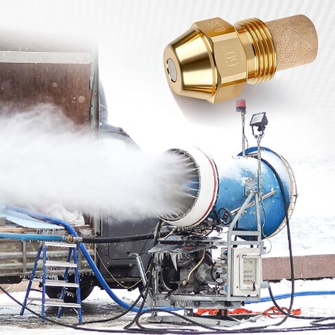 4Pcs Oil Burner Nozzle Fit for Aqua Hot, 0.35GPH 60 Degree Fuel Nozzle Brass Pressure Burner Oil Nozzles Replacement in Kuwait