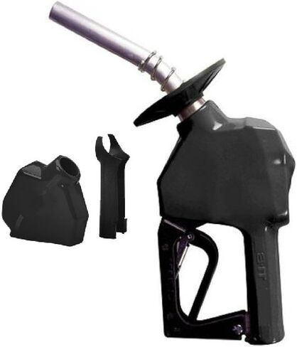 11BP-0400 Fuel Nozzle, 3/4" Black, Pressure Sensitive, Automatic Stop, 3 speed lock plate, Splash Guard, 2-Piece Scuff Guard, similar fit and quality as OPW11BP0400 in Saudi Arabia