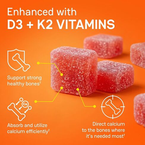 Zena Nutrition Creatine Gummies with D3 & K2, Creatine Monohydrate for Men and Women, Supports Bone, Muscle, & Cognitive Health, Gummy Workout Supplement, Watermelon Flavor, 150ct, 30 Daily Servings in Saudi Arabia
