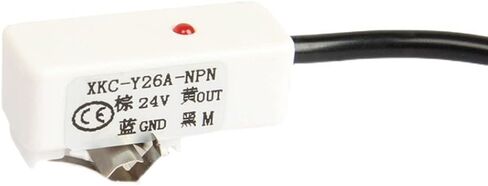 Taidacent 24V PNP Output Small Tube Liquid Level Sensor Clip Type Probe Capacitive Non Contact Water Level Sensor for 5-10mm Outer Diameter Non-Metallic Container Pipe in Saudi Arabia