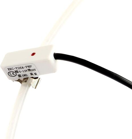 Taidacent 24V PNP Output Small Tube Liquid Level Sensor Clip Type Probe Capacitive Non Contact Water Level Sensor for 5-10mm Outer Diameter Non-Metallic Container Pipe in Saudi Arabia