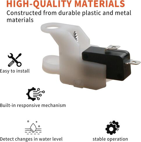 154773201 Dishwashers Water Level Float Switch Assembly for Frigidaire Gibson Electrolux Westinghouse Sears Kenmore Compatible With 154209801、154386601、154408701、1864244、AP4982393 in Saudi Arabia