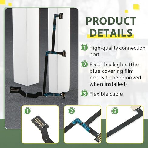 2 قطعة لـ DJI Mavic Pro Gimbal كابل شريط PCB مسطح بديل لكاميرا Mavic Pro البلاتينية ملحقات كابل مرن للطائرات بدون طيار مع أدوات إصلاح in Kuwait