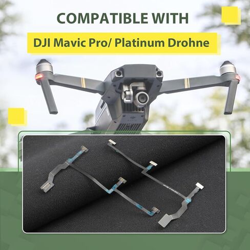 2 قطعة لـ DJI Mavic Pro Gimbal كابل شريط PCB مسطح بديل لكاميرا Mavic Pro البلاتينية ملحقات كابل مرن للطائرات بدون طيار مع أدوات إصلاح in Kuwait