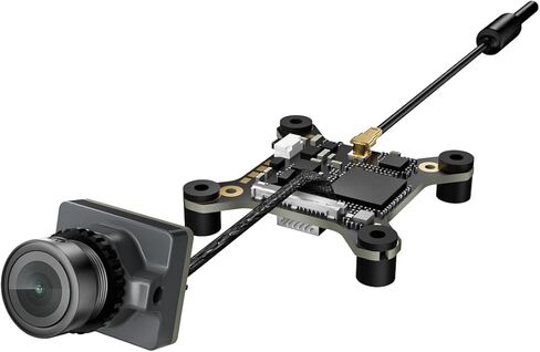 طقم CADDXFPV Walksnail Ascent Lite VTX - Air Unit Pro لطائرة FPV بدون طيار، نظام نقل رقمي مع رؤية ليلية، صور عالية الدقة 1080P/60FPS، 147 درجة FOV، زمن وصول منخفض 35 مللي ثانية، نطاق أقصى 3 كم، مستشعر 1/1.8 بوصة لهواة RC/FPV والتطبيقات متعددة الاستخدامات in Kuwait