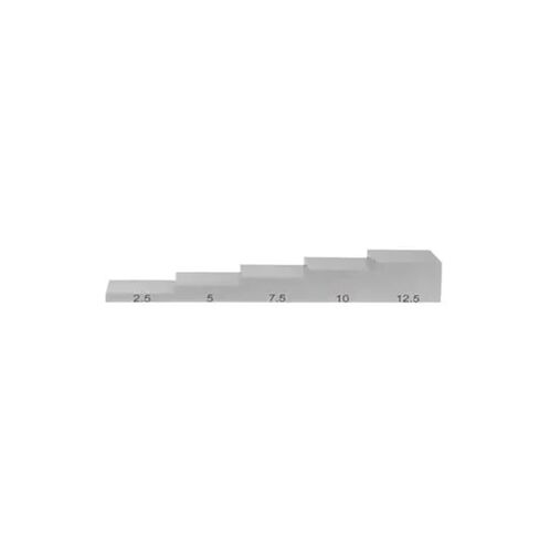 5 Step 6063 Aluminum Calibration Block&Test Block&UT Block with Thickness 2.5-5-7.5-10-12.5mm for Thickness Measuring in Saudi Arabia