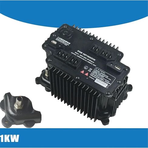 ميكروويف صناعي مبرد بالماء مغلق بالكامل مزود طاقة الميكروويف 1KW مصدر طاقة مزدوج واحد إلى اثنين سائق الميكروويف in Saudi Arabia