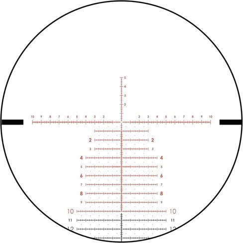 Bushnell Match Pro ED 3-18x50 Riflescope - زجاج ED Prime، شبكاني DM2 MRAD مضيء للتصوير الدقيق in Saudi Arabia