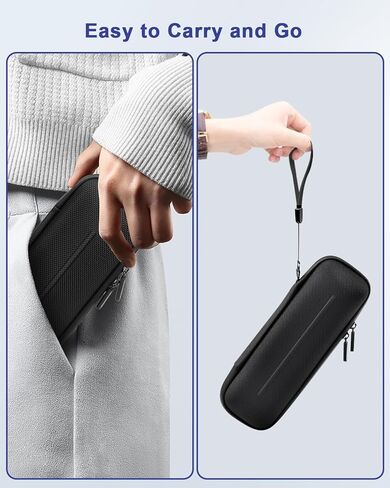 حقيبة مستلزمات مرض السكري من كريبثوس، حقيبة حمل صلبة للسفر لجهاز قياس السكر في الدم، قلم الأنسولين، الحقنة، المشارط، جهاز الوخز والمزيد، حقيبة تنظيم تخزين محمولة لمجموعة اختبار مرض السكري in Kuwait