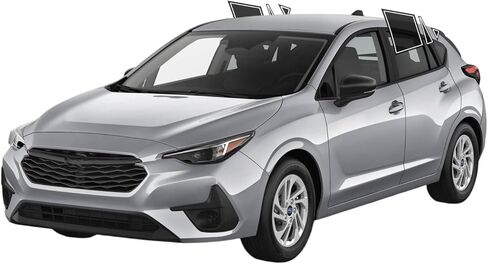 Precut Windows Tint Film All Sides Sun Sun Flocking Protective Privacy Anti Shatter Glass 2 Ply Film أي طقم الظل للونت لـ Subaru Impreza Hatch 2017-2024 in Saudi Arabia
