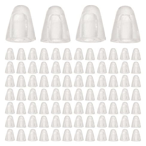 2400pcs Rimless Eyeglass Screw Cap - Silicone Screw Protector Clear Anti-Loss Replacement Covers Eyewear Accessories for Glasses Repair in Kuwait