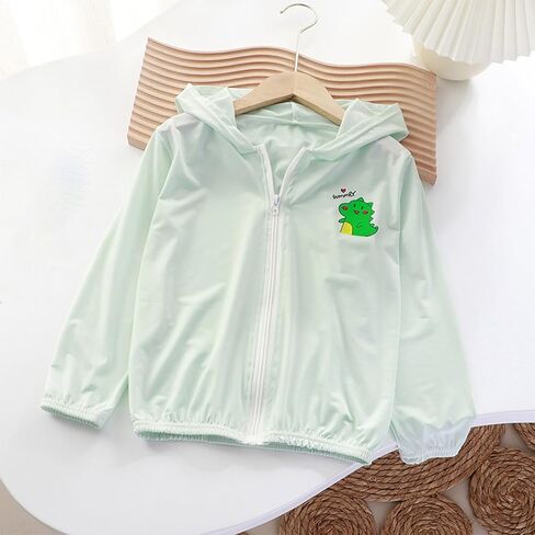 Girls Rash Guard Lightweight SPF UV Shirts UPF 50+ Sun Protection Hoodie Jackets Cute Printed Jacket Summer Fashion in Saudi Arabia