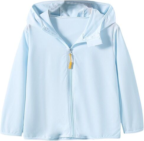 Sun Shirts for Girls Zip Up SPF UV Shirt Lightweight UPF 50+ Sun Protection Hoodie Jackets Summer Going Out Clothes in Saudi Arabia