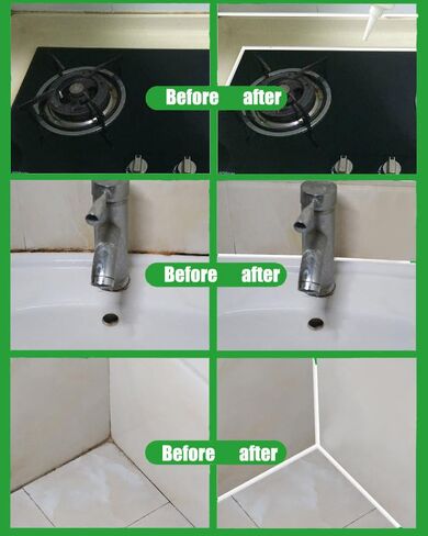 YIZHONG سيليكون مانع التسرب، أنبوب 4.2 أونصة للحمام والمطبخ، سهل الضغط والاستخدام السلس، رائحة منخفضة (شفاف - 4 أونصة) in Kuwait