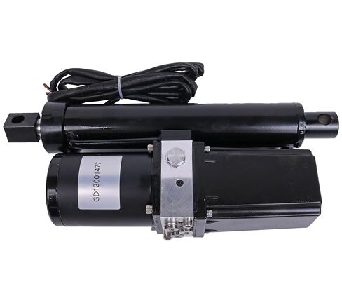 JEENDA DC 12V 8" Hydraulic Motor Heavy Duty Electric Linear Actuator 1760lbs Compatible with Dump Trailers, Lift Tables, Solar Tracking System, Wheelchair Lift,Tractors,Cleaning Vehicle in Saudi Arabia