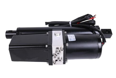 JEENDA DC 12V 8" Hydraulic Motor Heavy Duty Electric Linear Actuator 1760lbs Compatible with Dump Trailers, Lift Tables, Solar Tracking System, Wheelchair Lift,Tractors,Cleaning Vehicle in Saudi Arabia