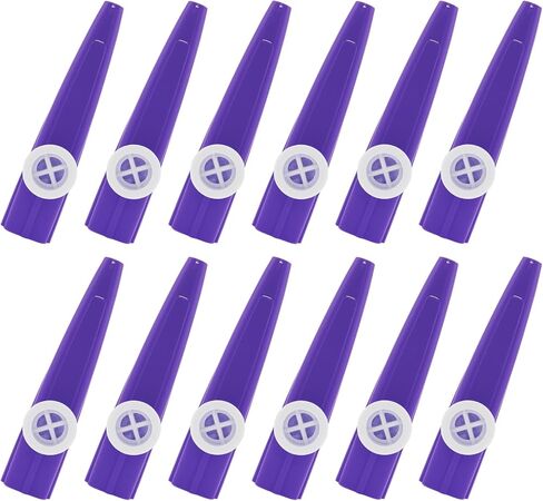 كازوس بلاستيكي، كازو موسيقي، رفيق جيد للجيتار والكمان ولوحة المفاتيح والبيانو القيثارة، هدية لهدايا عيد الميلاد ومفضلات الحفلات. (أحمر) in Kuwait