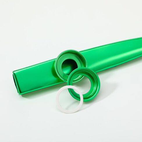 24 Pack Kazoos Bulk, Metal Kazoo with 24 Pcs Kazoos Flute Diaphragms 6 Colors Musical Kazoo Instruments for Music Lover, Beginners, Playing withh Ukulele, Violin, Guitar, Piano Keyboard in Saudi Arabia