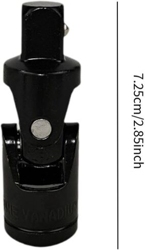 Generic 1/2 inch Universal Joint Socket Impact Driver Tool for Automotive Use, 90 Degree in Saudi Arabia
