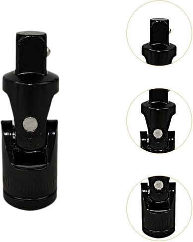 Generic 1/2 inch Universal Joint Socket Impact Driver Tool for Automotive Use, 90 Degree in Saudi Arabia