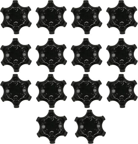 Golf Spikes 14 Pieces Replacement Soft Spikes with Fast Twist Installation for Golf Shoes Cleats Studs Metal Thread Durable Golfing Accessories (White) in Kuwait