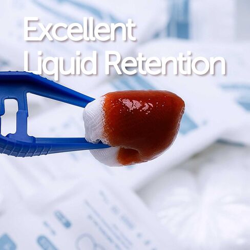 كرات شاش معقمة، 100% قطن، مغلفة بشكل فردي، قطر 1 بوصة، للاستخدام الطبي والعناية بالجروح والرعاية المنزلية، عبوة من 80 قطعة in Kuwait