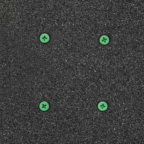 مجموعة أدوات لوح التزلج سكرو سيتي - 8 مسامير و8 صواميل - GEMS Emerald Green Phillips 1 بوصة in Kuwait