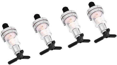 HEEPDD Wallmounted Alcohol Dispenser, Measure Stand with Leak Proof Valve for Home Bar and Kitchen Use Wallmounted Alcohol Dispenser, 4-Bottle Nan Household Daily Necessities in Saudi Arabia