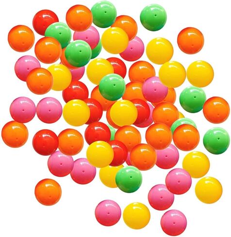 Bingo Balls Raffle Balls 95-100 Pcs, 4cm (1.6 inch) Universal Tally Lottery Balls for Parties, Events, Home & Camping in Saudi Arabia