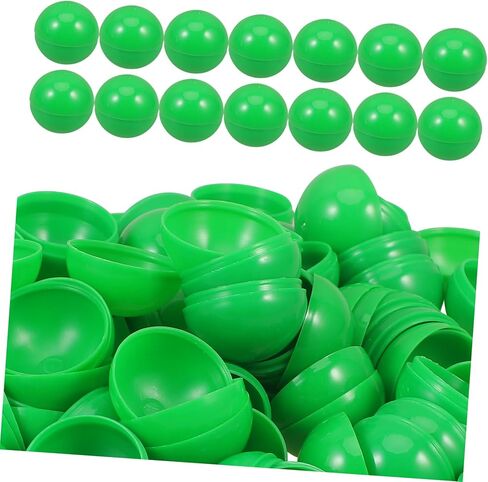 50pcs Green Openable Lottery Balls PVC Raffle Drawing Balls for Party Games Event Props Reusable Game Supplies with Bright Color in Saudi Arabia