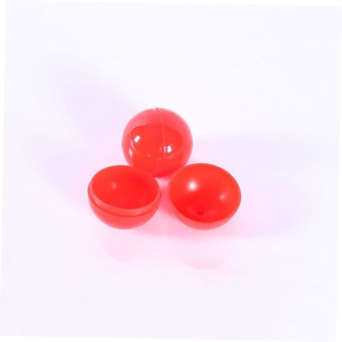 100pcs Openable Lottery Balls for Raffle Drawings Party Game Supplies Bright Red Entertainment Balls with Surprise for Family and Friends in Saudi Arabia
