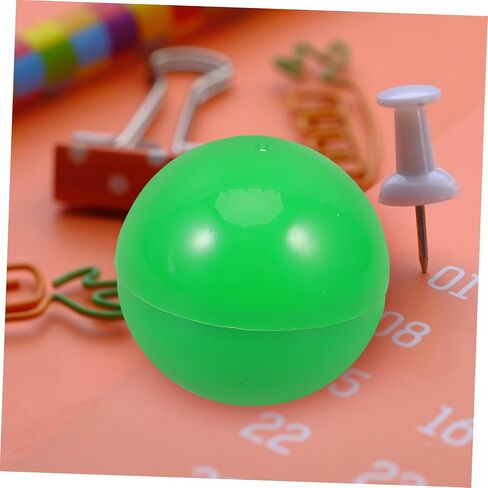 50 قطعة من كرات اليانصيب البلاستيكية الخضراء القابلة للفتح لمستلزمات الحفلات، دعائم لعبة رسم السحب، مادة بولي كلوريد الفينيل خفيفة الوزن للمناسبات العائلية والأنشطة الترفيهية in Kuwait