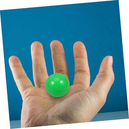 50 قطعة من كرات اليانصيب البلاستيكية الخضراء القابلة للفتح لمستلزمات الحفلات، دعائم لعبة رسم السحب، مادة بولي كلوريد الفينيل خفيفة الوزن للمناسبات العائلية والأنشطة الترفيهية in Kuwait