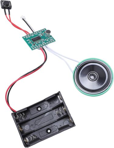Recordable Sound Module, DIY Music Voice Recording Module Chip with Speaker, Can Recording 4 Minutes for Personalized Greetings, Holiday Crafts Cards in Saudi Arabia