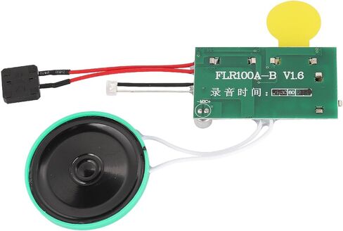 FOSA 60 Seconds Recordable Voice Sound Chip, Recordable Sound Module for DIY Greeting Cards, with Light Activation & Replaceable Battery in Kuwait