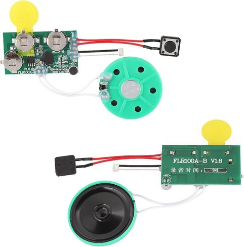 FOSA 60 Seconds Recordable Voice Sound Chip, Recordable Sound Module for DIY Greeting Cards, with Light Activation & Replaceable Battery in Kuwait