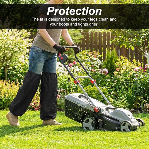 قطعتان من أغطية الساق للعناية بالعشب قابلة للتعديل، مقاومة للماء للتنزه في الحديقة وتشذيب شقوق الساق للعمل في الهواء الطلق، واقيات متينة للساق in Kuwait