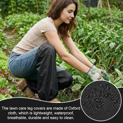 قطعتان من أغطية الساق للعناية بالعشب قابلة للتعديل، مقاومة للماء للتنزه في الحديقة وتشذيب شقوق الساق للعمل في الهواء الطلق، واقيات متينة للساق in Kuwait