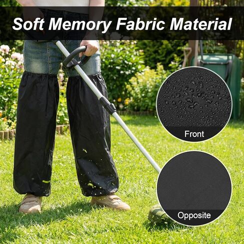 قطعتان من أغطية الساق للعناية بالعشب قابلة للتعديل، مقاومة للماء للتنزه في الحديقة وتشذيب شقوق الساق للعمل في الهواء الطلق، واقيات متينة للساق in Kuwait