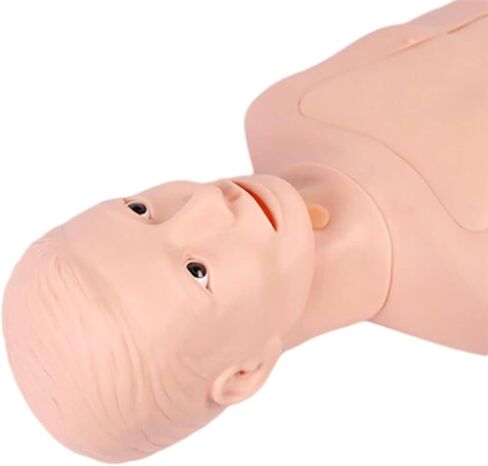 Gastric Tube Model, Advanced Nasogastric Tube and Trachea Care Model Manikin, Gastric Lavage Tracheostomy Model, for Nursing Teaching Education in Saudi Arabia