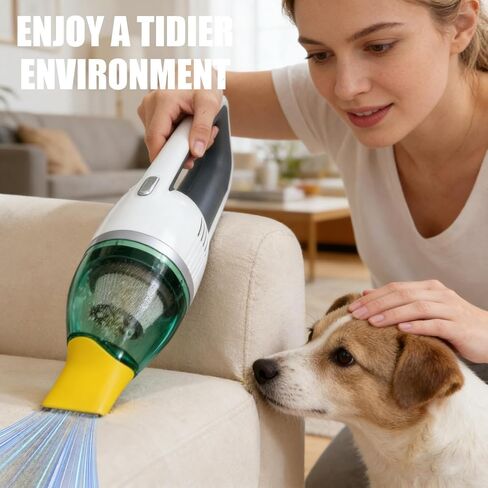 AMUSEGOOD 6 Pack HEPA Filter Replacement Compatible with Cordless Vacuum Cleaner as Seen on TV, Washable and Reusable Handheld Portable Vac Replacement Parts in Saudi Arabia
