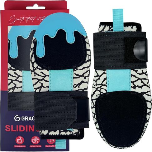 Gracfulcub Baseball Sliding Mitt, Sliding Glove Baseball Softball Guard, Ergonomic Design Protect Fingers (Flag Gesture) in Saudi Arabia