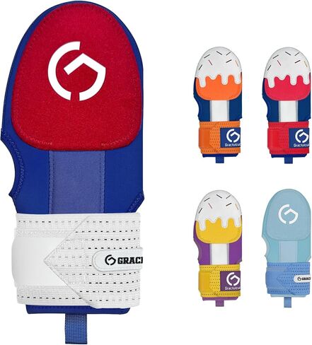 Gracfulcub Baseball Sliding Mitt, Sliding Glove Baseball Softball Guard, Ergonomic Design Protect Fingers (Flag Gesture) in Saudi Arabia