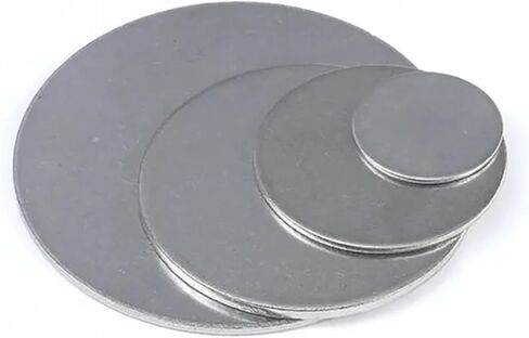 Grade 5 Titanium Alloy Round Plate Sheet Disc(10x0.5mm 1pc) in Kuwait